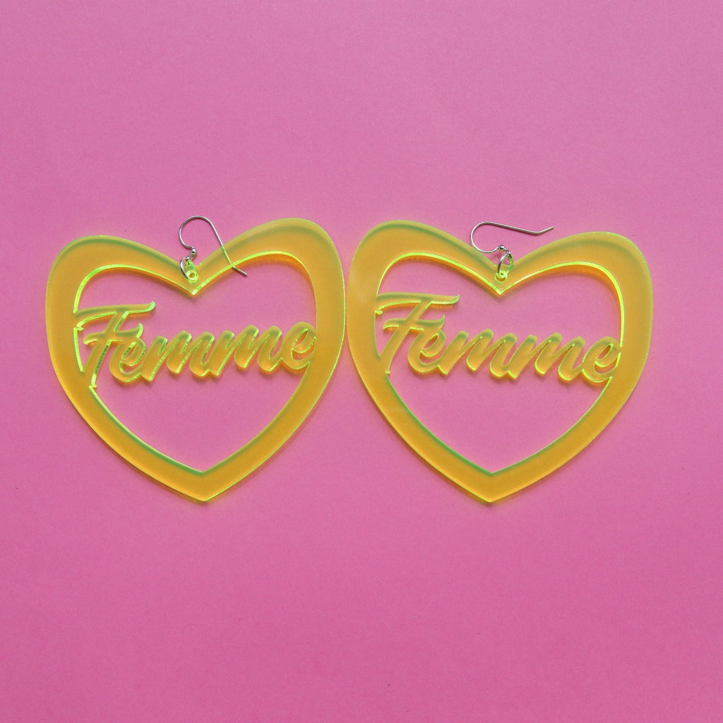 Femme Heart Earrings
