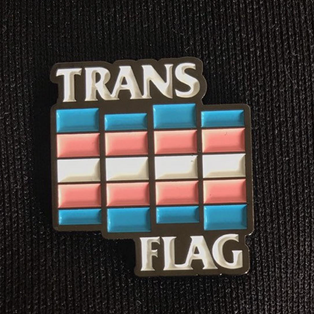 Trans Flag Pin