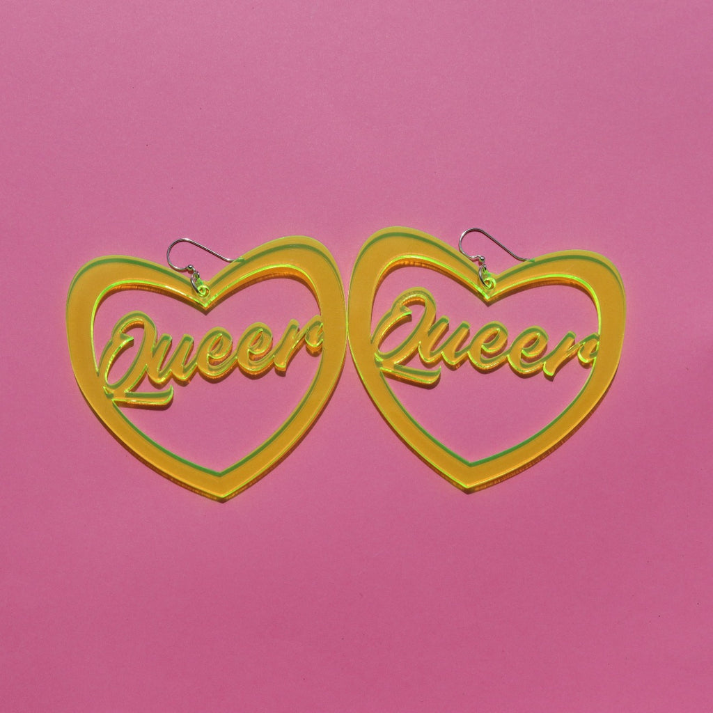 Queer Heart Earrings