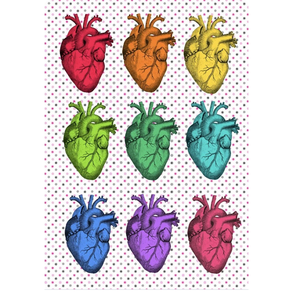 [Product_type] - Rainbow Heart Print - agnes-and-edie.myshopify.com