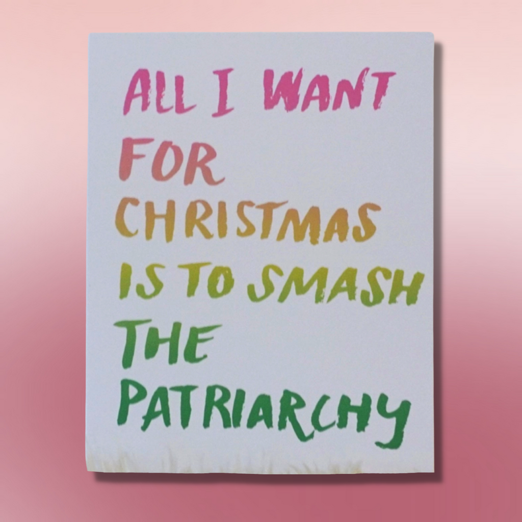 Smash The Patriarchy Christmas Card