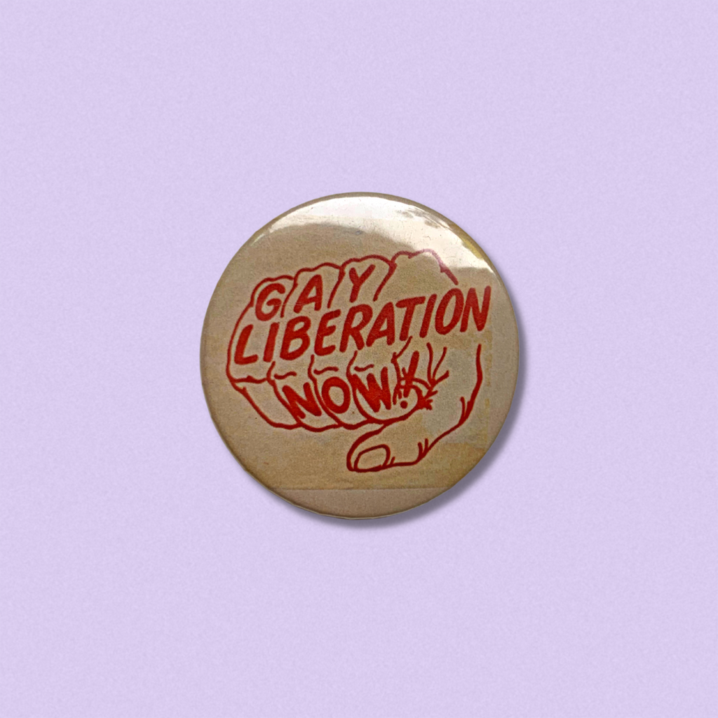 Gay Liberation Now Badge