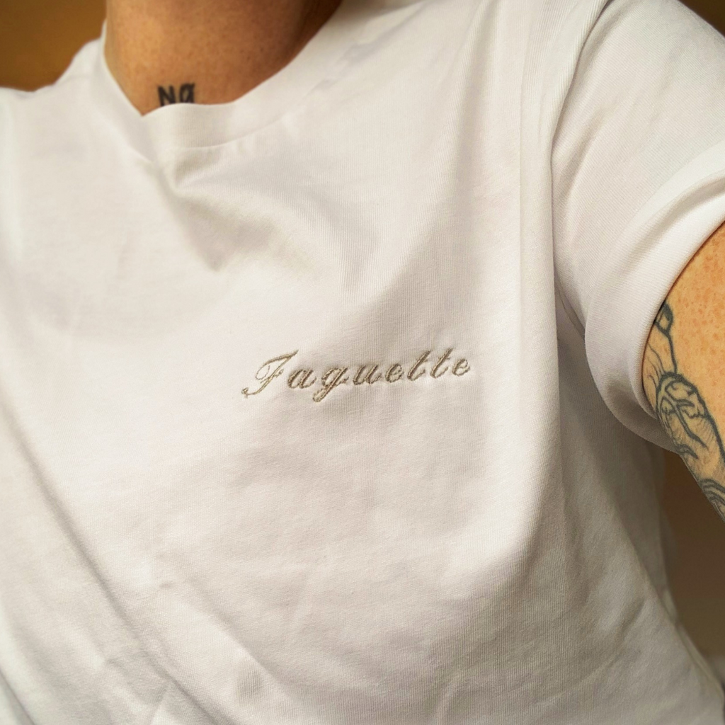Faguette Embroidered Tee