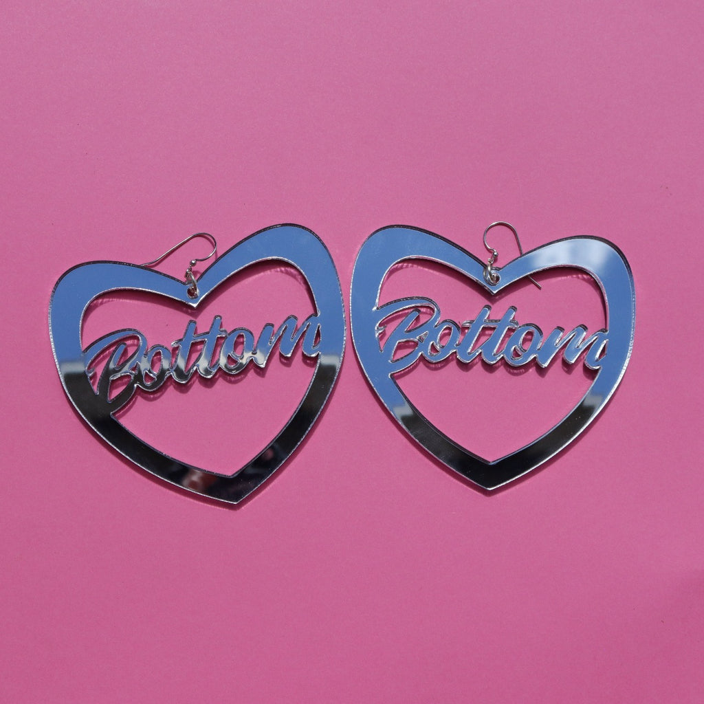 Bottom Heart Earrings