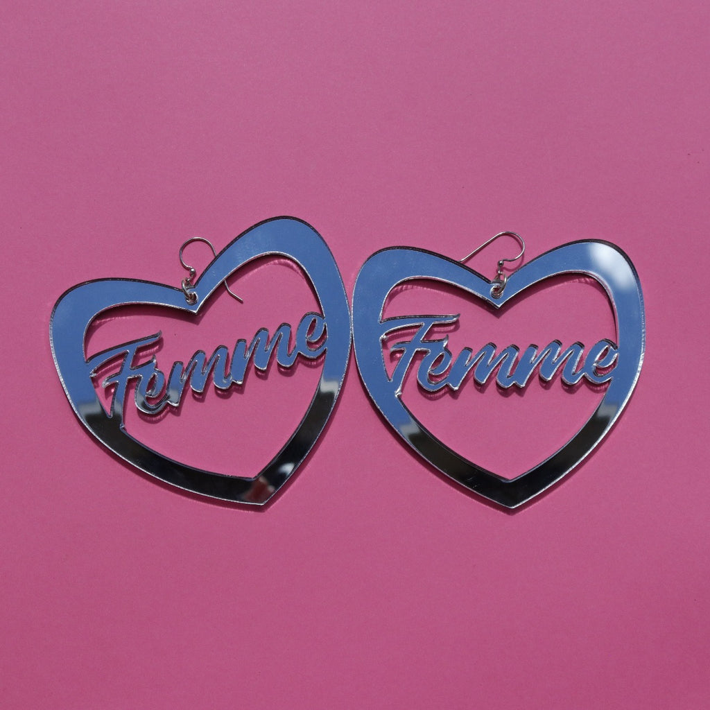 Femme Heart Earrings