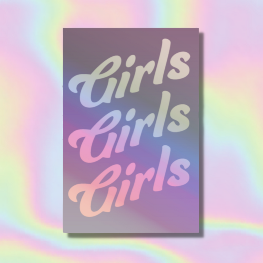 Girls Girls Girls Sticker