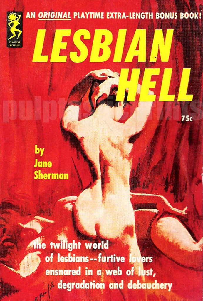 Lesbian Hell Vintage Print