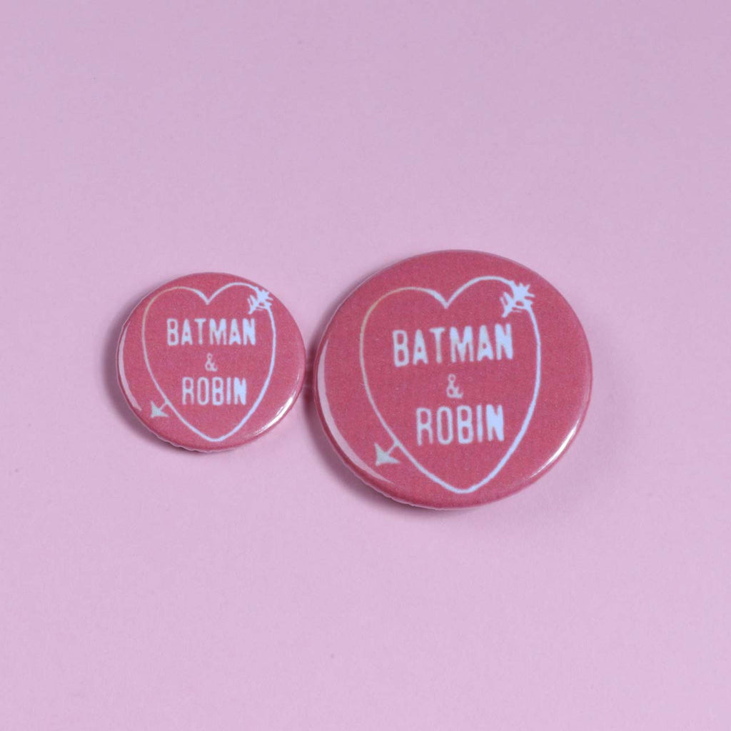 Batman & Robin Badge