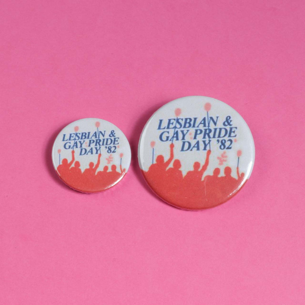 Lesbian And Gay Pride Day '82 Badge