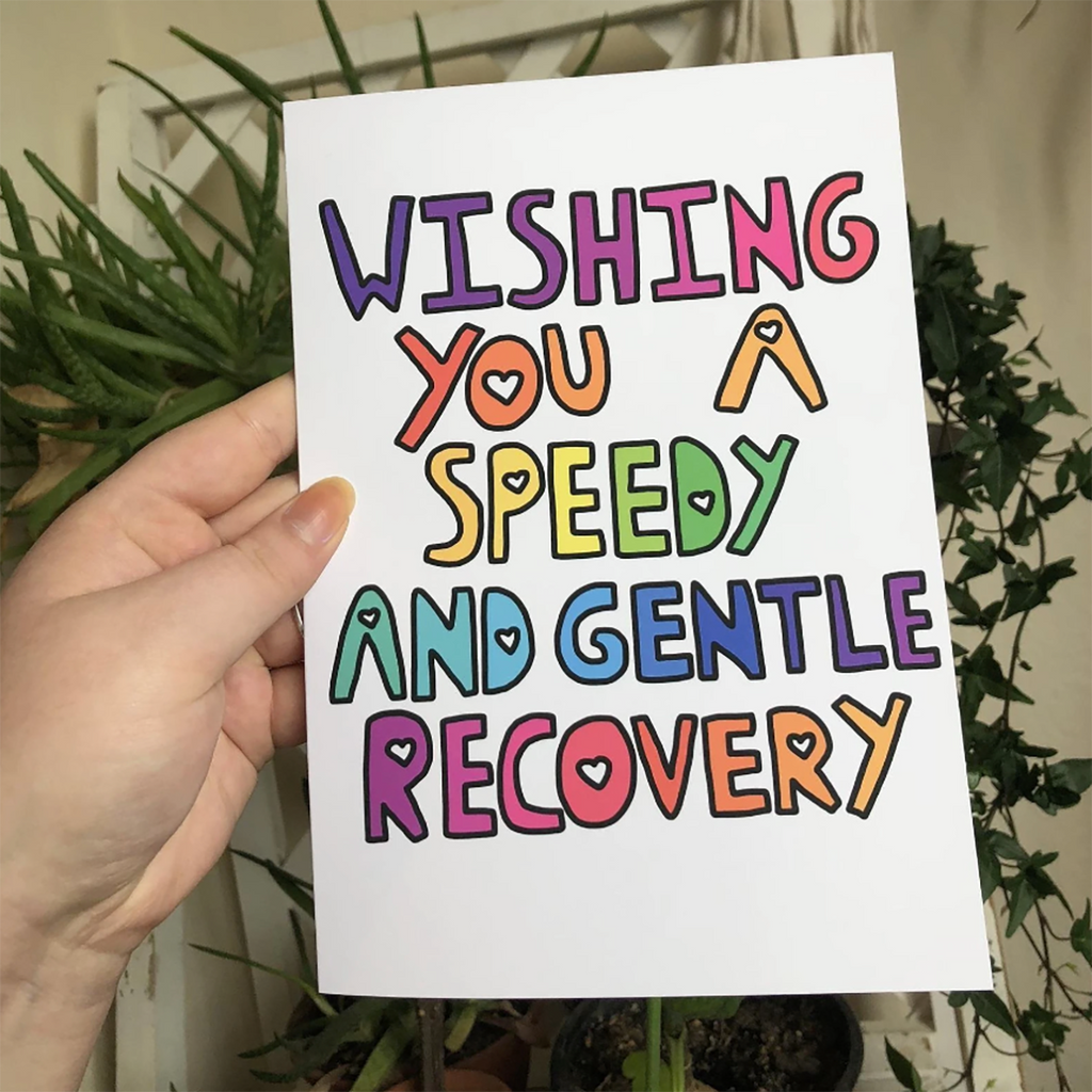 [Product_type] - Wishing You A Speedy And Gentle Recovery Card - agnes-and-edie.myshopify.com