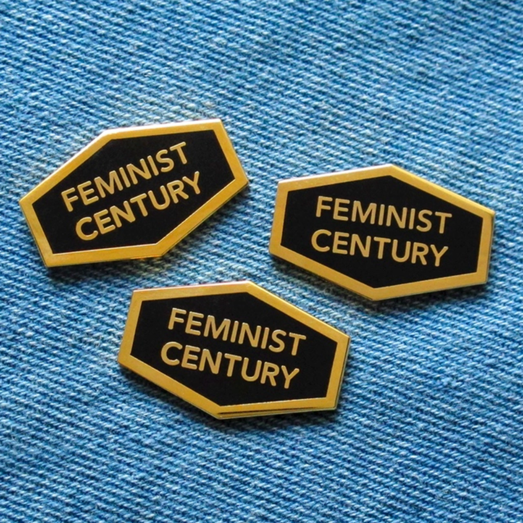 Feminist Century Pin