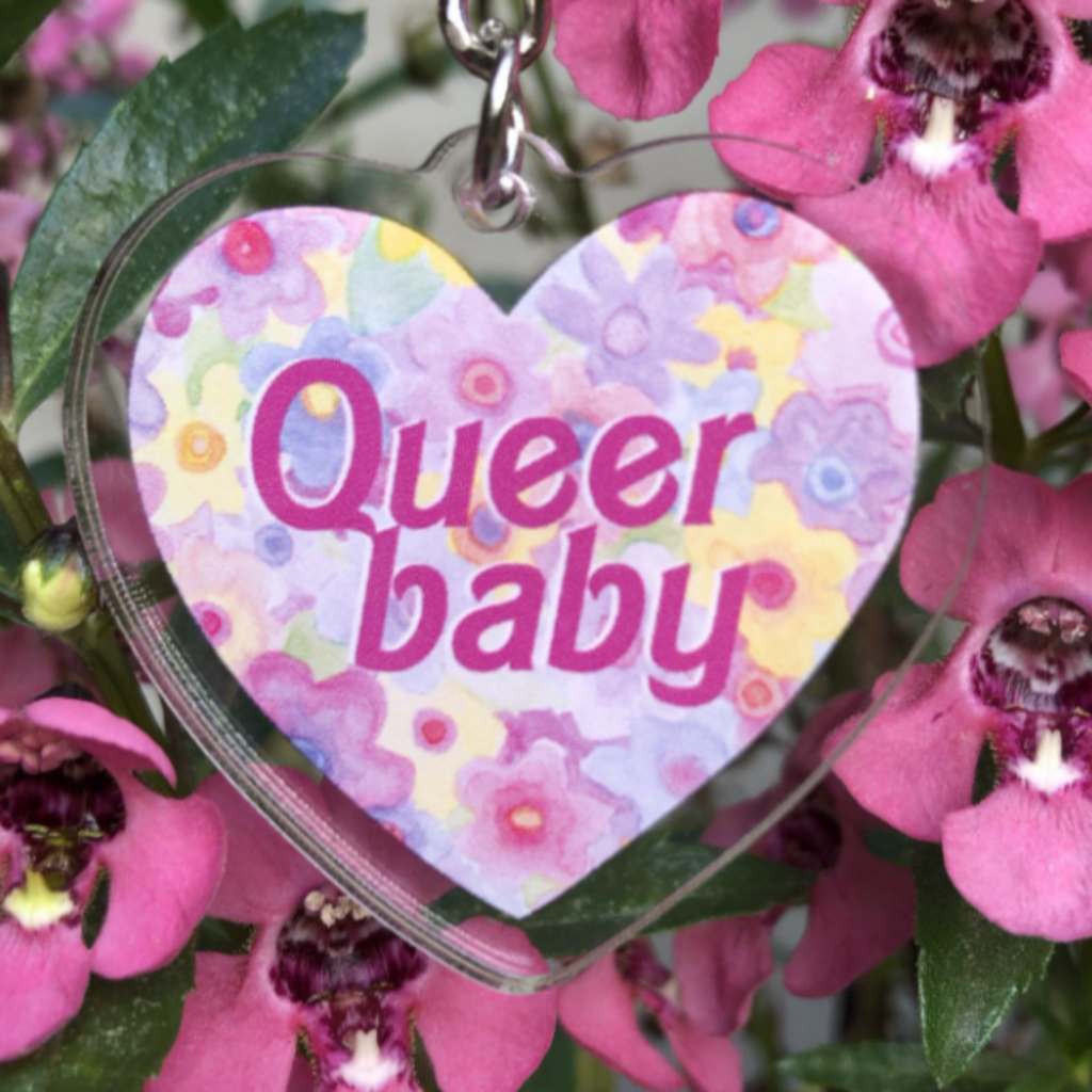 Queer Baby Key Ring