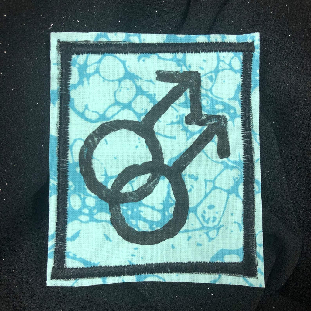 [Product_type] - Gay Symbol Handmade Iron-on Patches - agnes-and-edie.myshopify.com